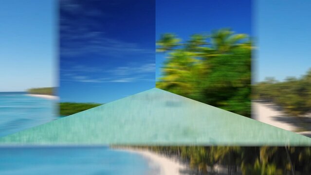 Tropical Island Tropical Traveling Slideshow Opener