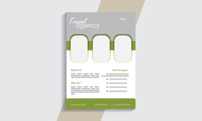 uncommon flyer template design , perfect for advertisement