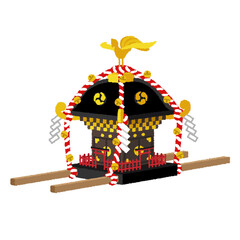 神輿のイラスト