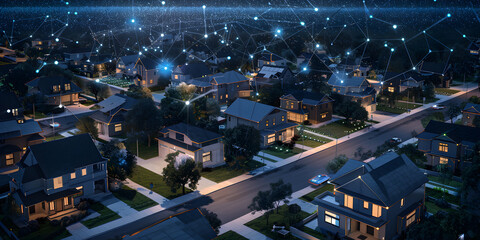  Digital community, smart homes and digital community, Digital Neighborhood: Integration of Smart Homes and Community