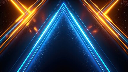 Fototapeta premium abstract background beautiful blue light design