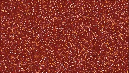 Red colored wallpaper with sprinkles Generative AI