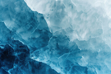 Obraz premium Closeup ice surface texture. Background image. Created with Generative AI technology.