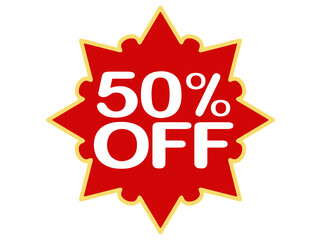 Up to 50% Off label
