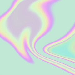 Holographic Pastel PNG Texture