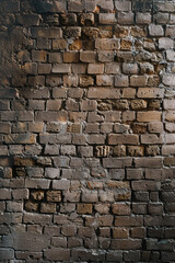realistic outside old brick wall texture moody lighting