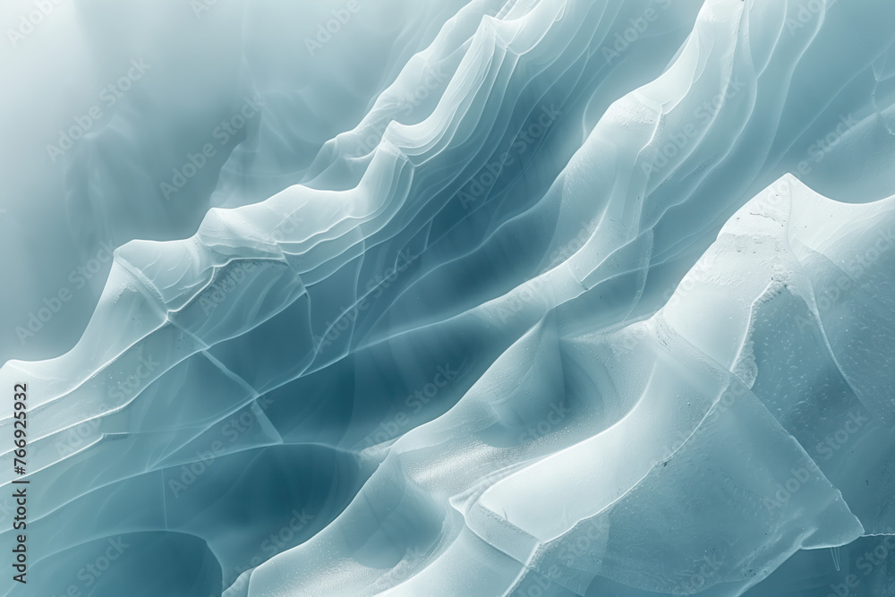 Poster abstract ice surface texture. background image. created with generative ai technology.