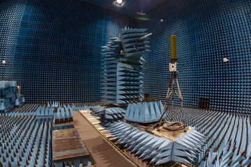 Special equipment for research in an anechoic chamber.