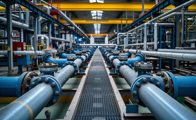 Steel Symphony: Industrial Infrastructure in a Factory Complex