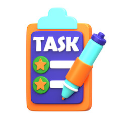 3D Task Icon