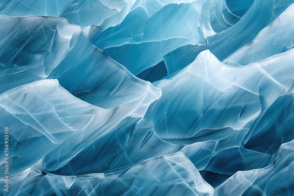Poster abstract ice surface texture. background image. created with generative ai technology.