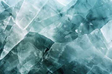 Obraz premium Closeup ice surface texture. Background image. Created with Generative AI technology.