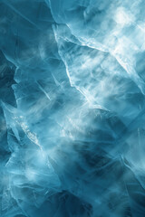 Obraz premium Closeup ice surface texture. Background image. Created with Generative AI technology.