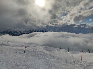 snow Arosa Lenzerheide  ski resort winter