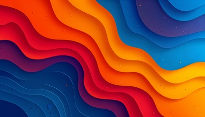 Paper style abstract background design