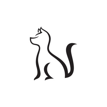 Cat icon design vector illustration design
