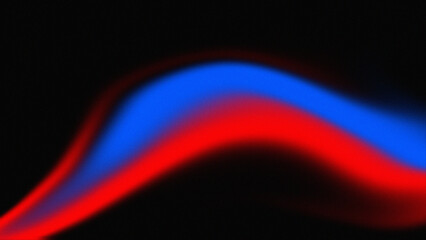 Red, black, blue Grainy noise texture gradient background