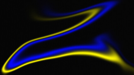 Blue and yellow Grainy noise texture gradient background