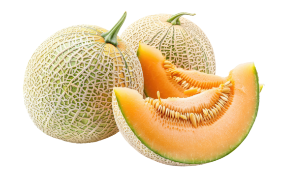 Melon Magic: Unraveling the Hami Mystery isolated on transparent Background