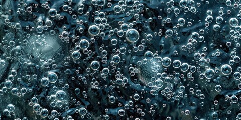 Bubbles on Water Surface