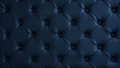 close-up navy blue leather sofa pattern