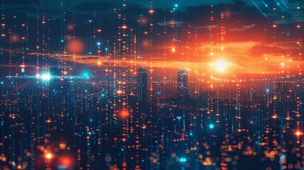 Fototapeta premium Beyond the Screen: Wireless Signs and the Social Media Frontier