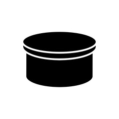 Box icon vector. Package illustration sign. Carton symbol or logo.