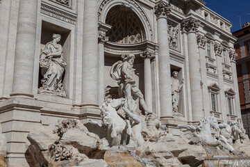 Fountain di Trevi in Rome, Italy. One of the most famous monuments of Rome.
- 766960581