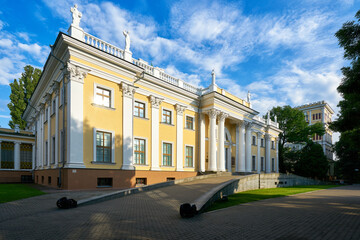 The Rumyantsev-Paskevich palace and residence in Gomel, Belarus