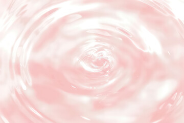 Pink water ripple texture background. 3d rendered rounded ripples on the water. Stylish trendy wallpapers.