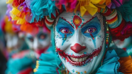 Colorful costumes and elaborate makeup transform participants into their favorite characters