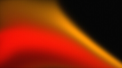 Grainy noise texture gradient background. yellow, red color