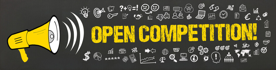 Open Competition! - obrazy, fototapety, plakaty