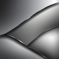 Black and Silver gradient background.