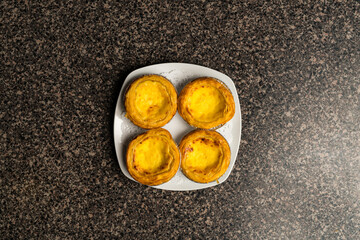 Korean egg tart