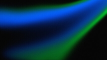 Green, blue and turquoise Grainy noise texture gradient background