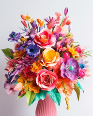 handmade bouquet of flowers 