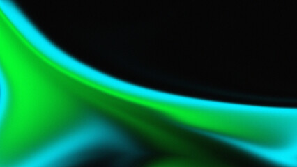 Green and turquoise Grainy noise texture gradient background