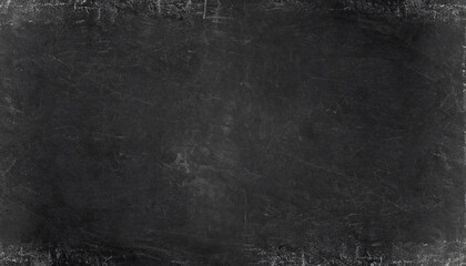 Old black grunge background. Distressed texture. Chalkboard wallpaper. Blackboard for text decoration; very cool; copy space - obrazy, fototapety, plakaty