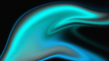 Blue and turquoise Grainy noise texture gradient background