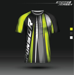 Sport Jersey mockup and templete