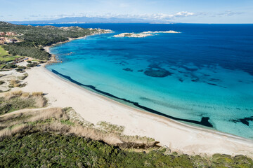 Obraz premium Spiaggia La Marmorata, Santa Teresa Gallura, Sardegna