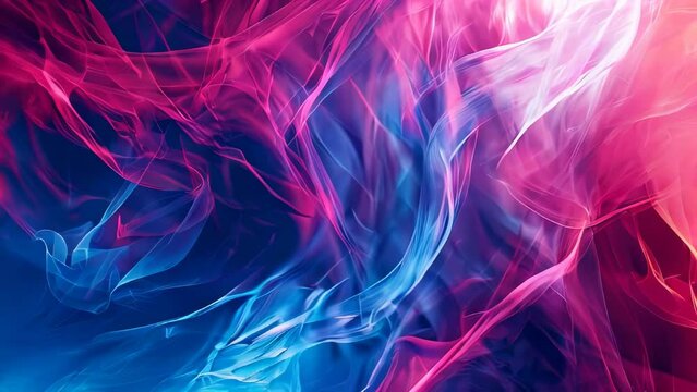 abstract background with red and blue smoke on a dark blue background