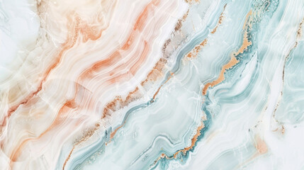 Ethereal Marble Texture with Elegant Swirls in Pastel Tones