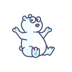 Lovely animal colored icon pack
