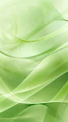 Obraz premium smooth green curves giving a tranquil serene backdrop wallpaper background design
