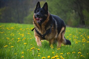 Big German Shepherd