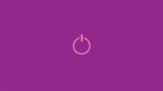 Power icon vector image of toggle switch icon,On/Off switch - vector icon, flat design,