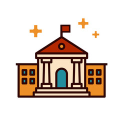 Educational Icon colored icon pack