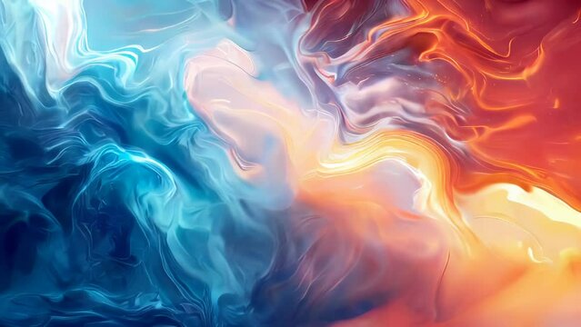 abstract blue and orange marble background.,.